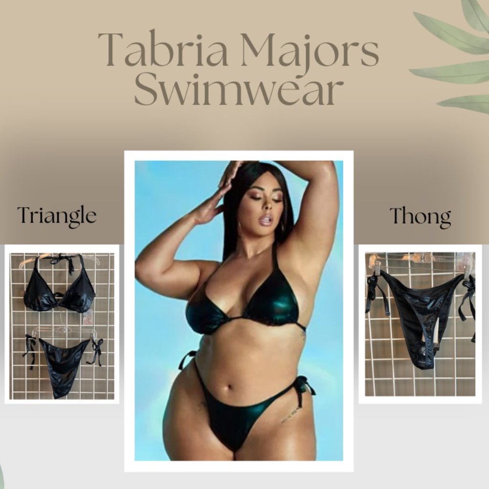 Tabria Majors String Bikini Top & Bottom